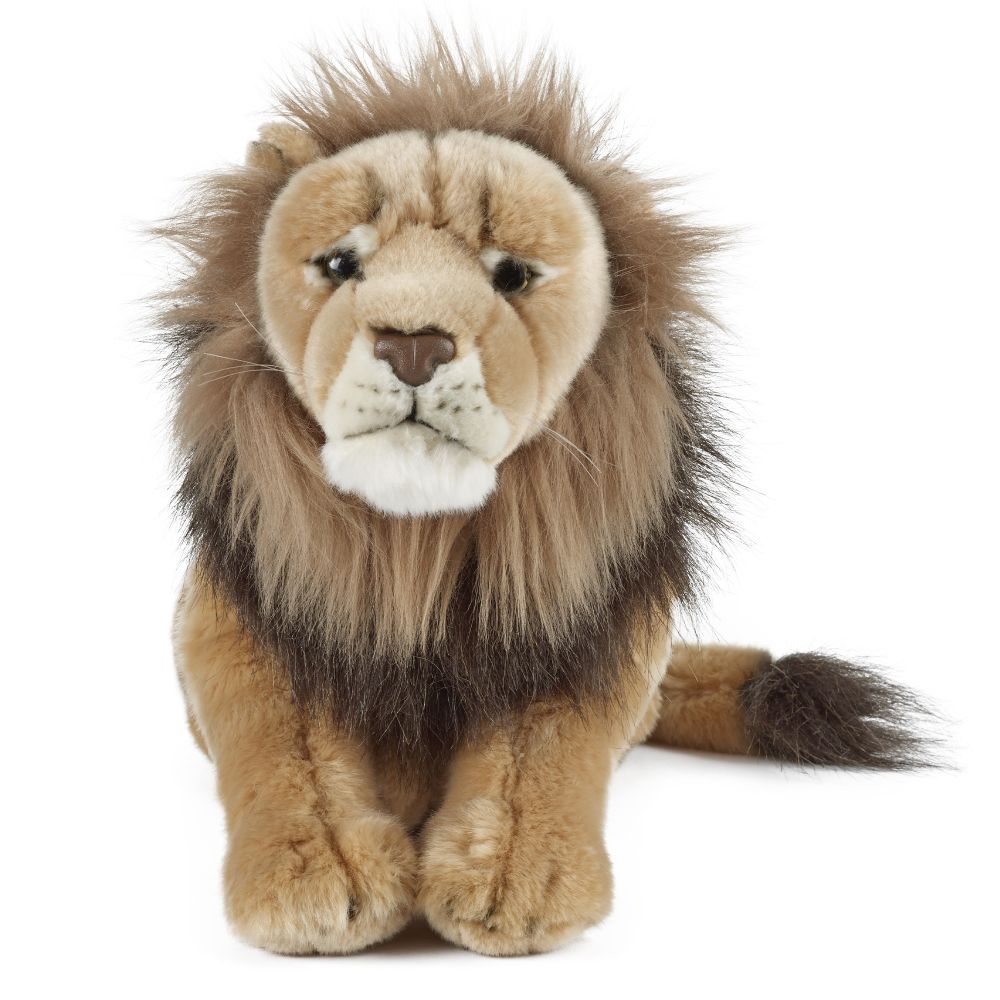 Male Lion Plush Stuffed Animal Toy (Large)
