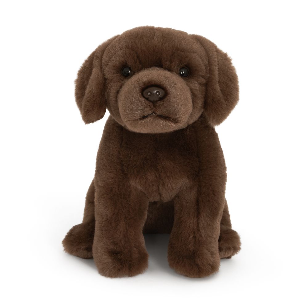 Super Soft Chocolate Labrador Plush Stuffed Animal Toy