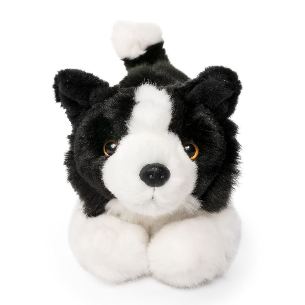 Border Collie Playful Pup Plush Stuffed Animal Toy