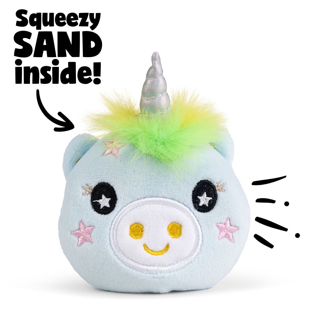 Unicorn Sand Plushies Sensory Toy