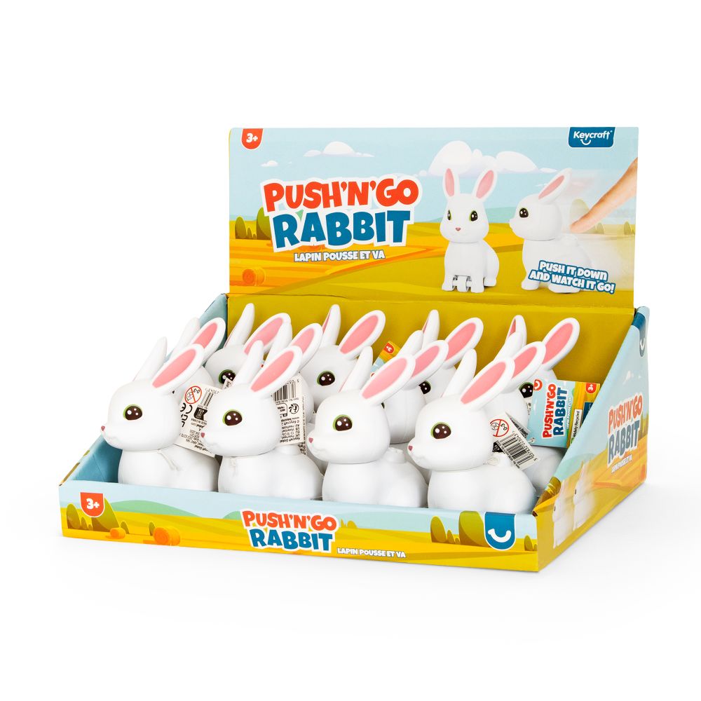 Push 'N' Go Rabbit - Keycraft
