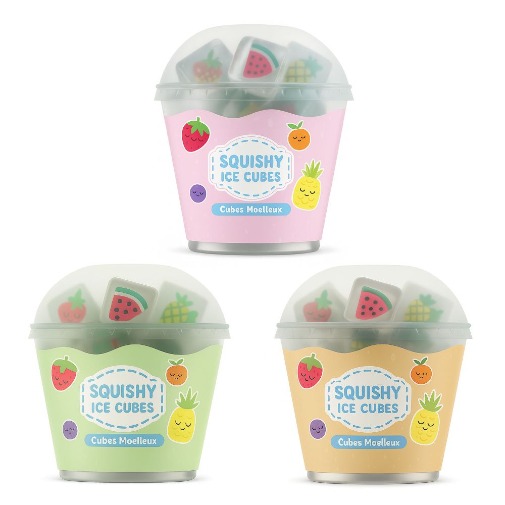 Squishy Ice Cube Sensory Toy