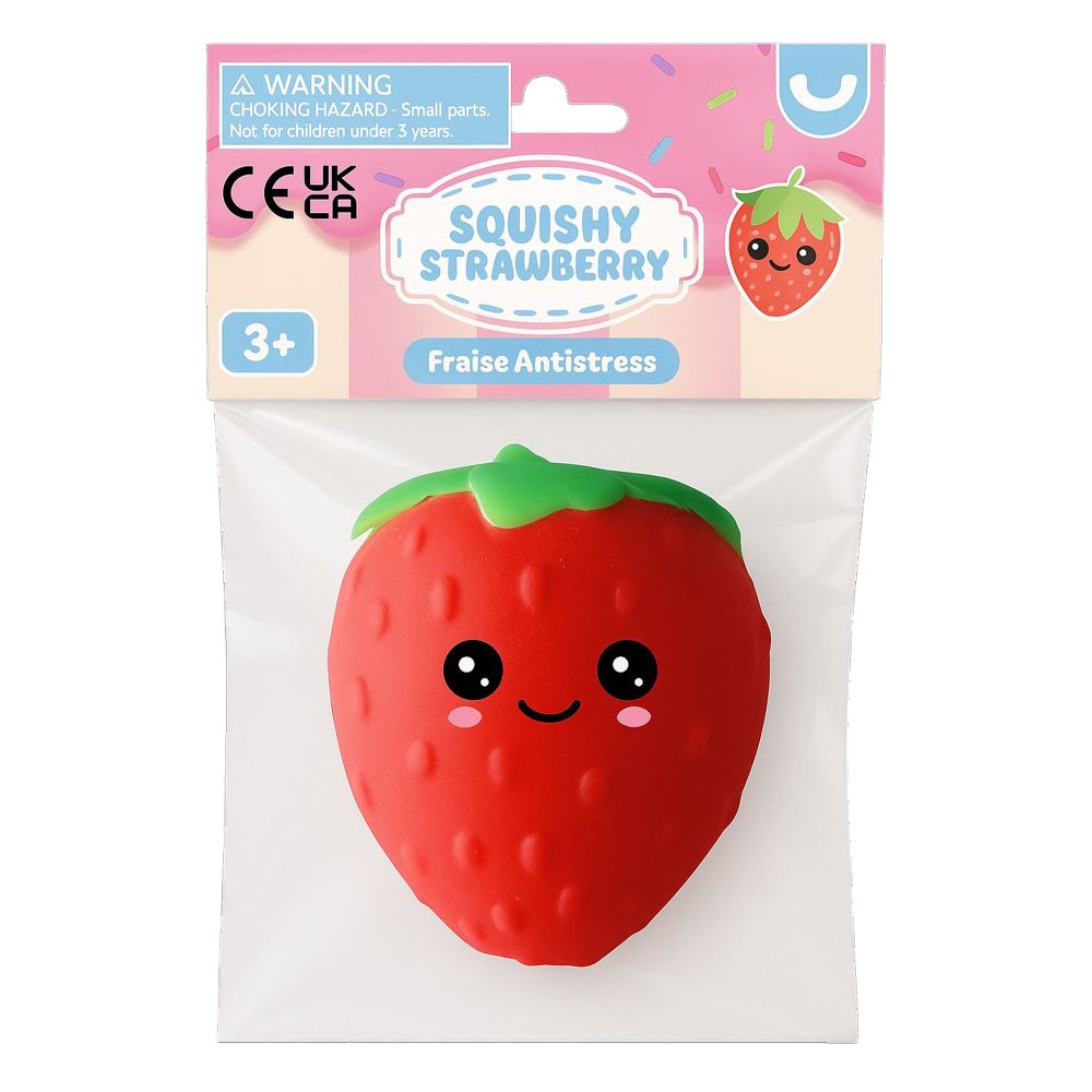 Squishy Strawberry Sensory Toy