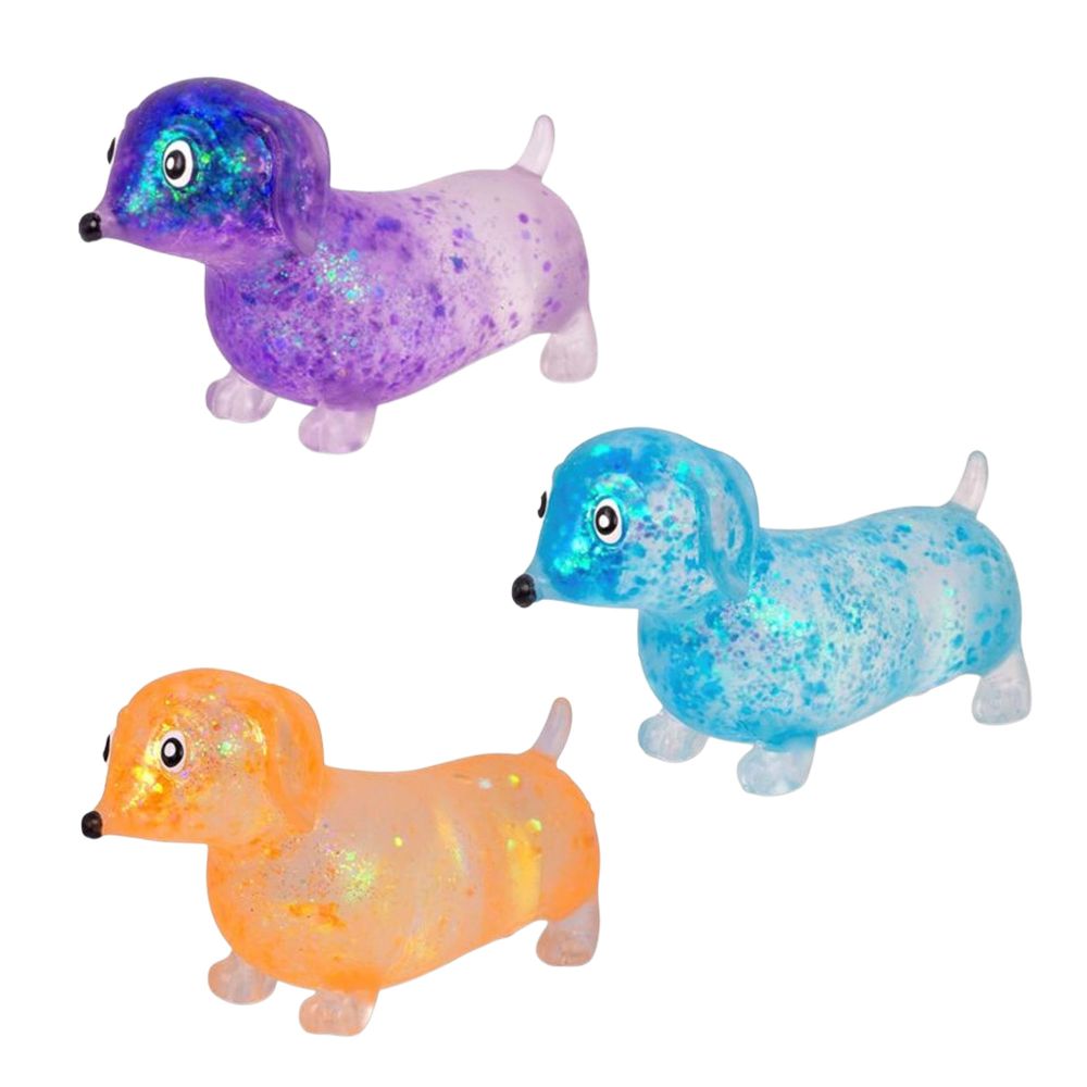 Sparkly Squishy Sausage Dog