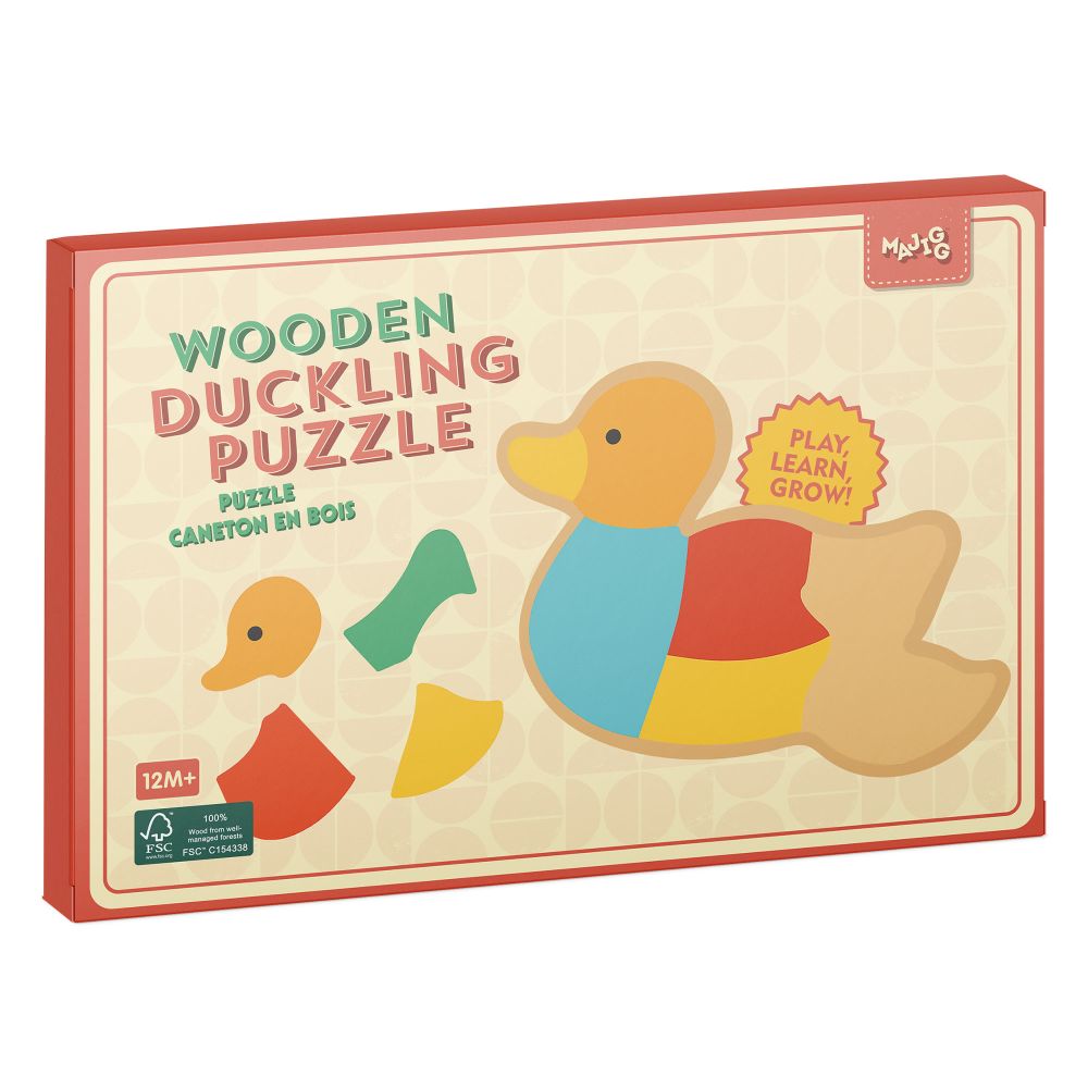 Duck Wooden Jigsaw FSC 100%