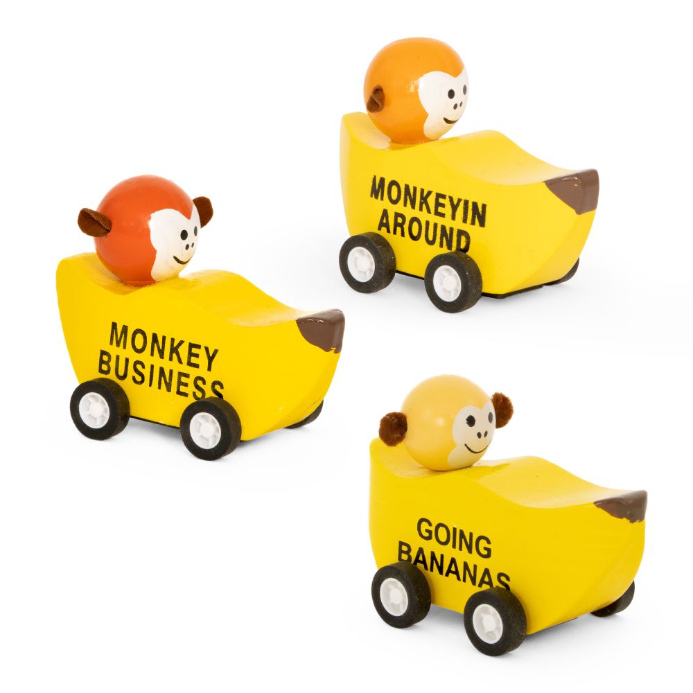 Monkey Madness Friction Racers - Keycraft
