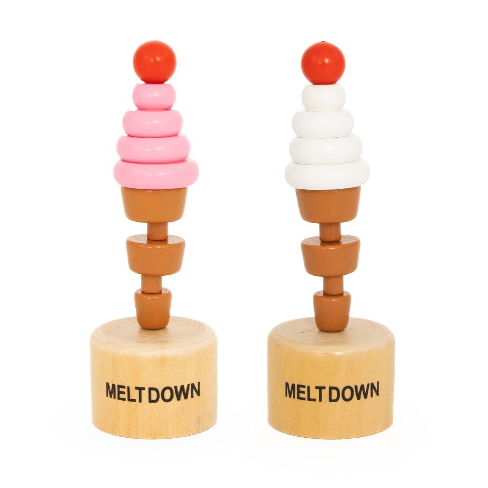 Meltdown Ice Cream Push Puppet