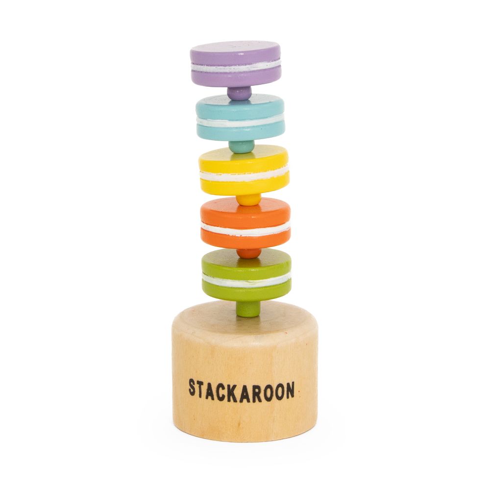 Stackaroon Macaron Push Puppet