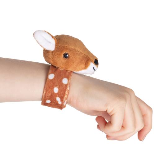 Little Woodland animal plush snap bands - UK leading wholesale toy