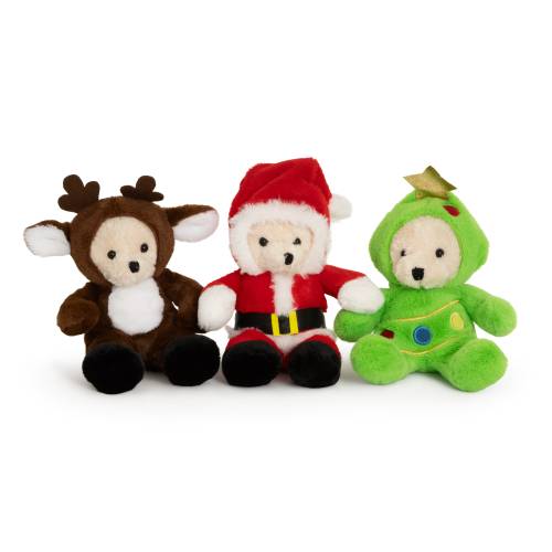 LITTLE Living Nature Play Christmas Plush - Keycraft