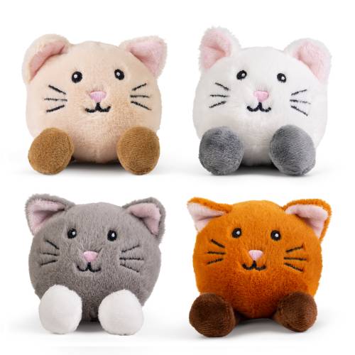 LITTLE Living Nature Play Cat Pet Plush - Keycraft