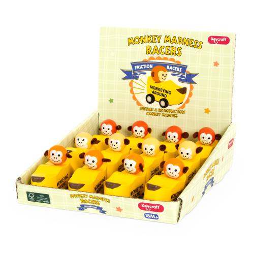 美品！Monkey stick　classic　MSC-86 Monkey Madness Friction Racers - Keycraft