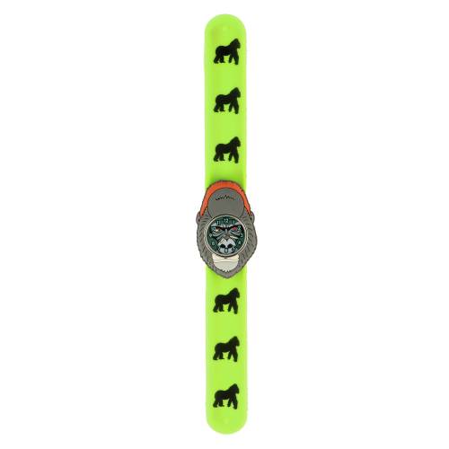 Montre Enfant Flamant Rose - Apprentissage De L'heure - Bracelet Silicone Réglable, Piles Incluses - À Partir De 3 Ans